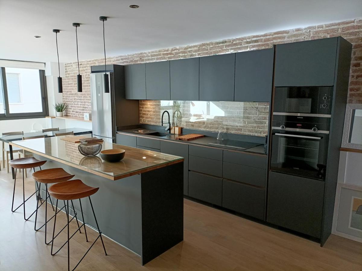 Atico Duplex Playa Area Barcelona Con Spa Exterior مونغات المظهر الخارجي الصورة